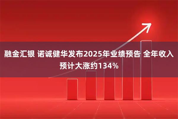 融金汇银 诺诚健华发布2025年业绩预告 全年收入预计大涨约134%